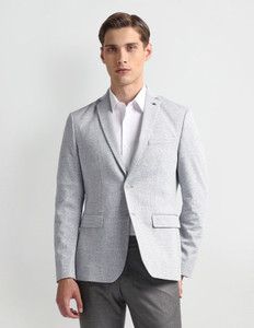 ARROW Self Design Single Breasted Formal Men Blazer