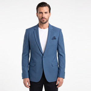 BLAZER WORLD Solid Single Breasted Party, Formal, Casual Men Blazer