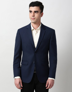 PETER ENGLAND Solid Tuxedo Style Formal Men Blazer