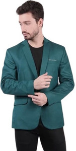 HUMJOLI MENS WEAR Solid Single Breasted Casual Men Blazer