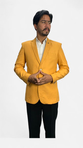 gargian master cut Solid Single Breasted Formal, Party Men Blazer