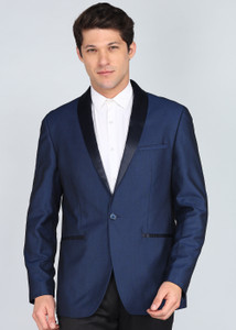PETER ENGLAND Striped Tuxedo Style Formal Men Blazer