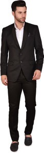 PRINT CULTR Solid Single Breasted Festive & Wedding Men Blazer