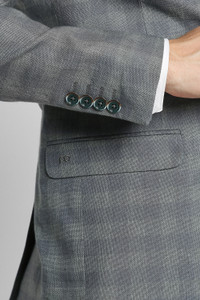 PETER ENGLAND Checkered Single Breasted Casual Men Blazer
