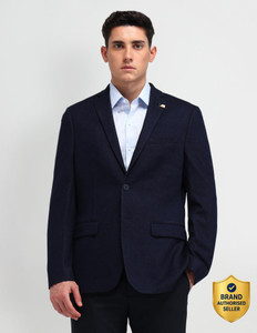 ARROW Printed Single Breasted Formal Men Blazer