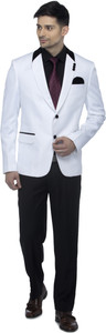 FAVOROSKI Solid Single Breasted Party Men Blazer