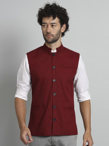 TANDUL Solid Single Breasted Casual Men Blazer