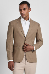 PETER ENGLAND Solid Single Breasted Formal Men Blazer