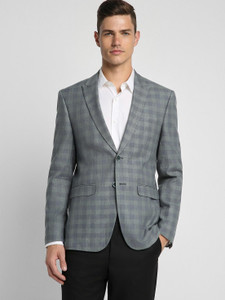 PETER ENGLAND Checkered Single Breasted Formal Men Blazer