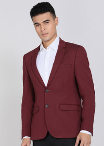 PETER ENGLAND Solid Tuxedo Style Formal Men Blazer