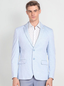 ARROW Solid Single Breasted Formal Men Blazer