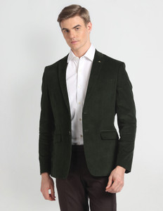 ARROW Solid Single Breasted Formal Men Blazer