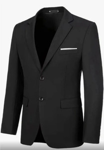 KOAT MAN Solid Single Breasted Formal Men Blazer