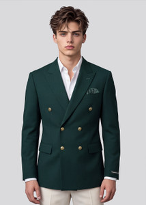 KILLER Solid Double Breasted Casual Men Blazer