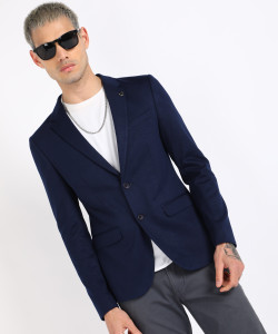 KILLER Solid Single Breasted Casual Men Blazer