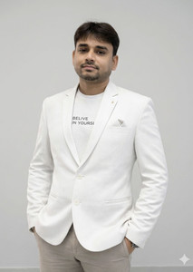 Skylux Solid Single Breasted Casual, Formal, Festive & Wedding Men Blazer