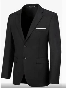 KOAT MAN Solid Single Breasted Formal Men Blazer