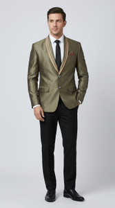 ASTHETIC Solid Single Breasted Party, Festive, Formal, Wedding, Casual Men Blazer