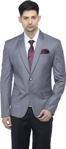 FAVOROSKI Solid Single Breasted Party Men Blazer