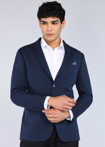 Allen Solly Solid Tuxedo Style Festive & Wedding Men Blazer
