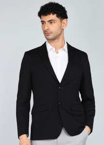 PETER ENGLAND Striped Tuxedo Style Formal Men Blazer