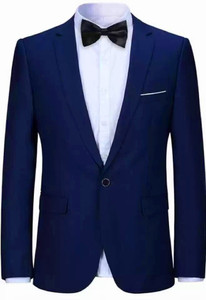 Darbar In Solid Single Breasted Party, Wedding Men Blazer