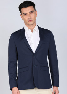 PETER ENGLAND Solid Tuxedo Style Formal Men Blazer