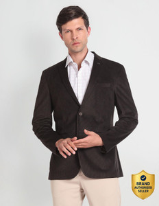ARROW Solid Single Breasted Formal Men Blazer