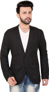 ABC ANY BUDY CLEAN Self Design Single Breasted Casual Men Blazer