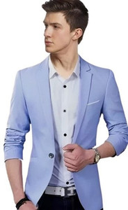 HUMJOLI MENS WEAR Solid Single Breasted Casual, Formal, Party, Festive & Wedding Men Blazer
