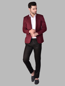 METRONAUT Solid Single Breasted Casual Men Blazer