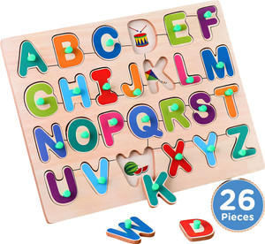 बोजिका 3D Wooden Educational Creative Learning Puzzle Toy for Kids