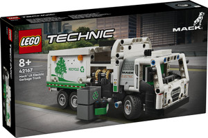 ✳︎maaaa✳︎ LEGO Technic Mack LR Electric Garbage Truck 42167 Building Blocks