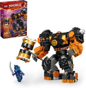 LEGO NINJAGO Cole's Elemental Earth Mech Toy 71806 ( 235 Pieces)