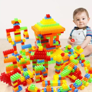 एरिज़ोन High Quality 100 Pcs Building Blocks | Educational Toys (Multicolor)