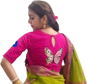 VILLAAKSHI COLLECTIONS Boat Neck Women Blouse