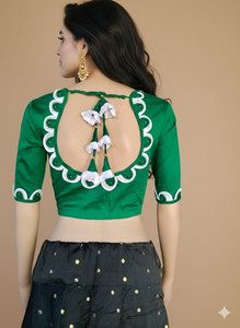TUVUZUM U-Neck Women Blouse
