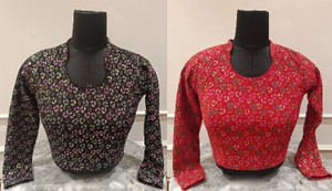 Atibha Fashion Band collar Women Blouse