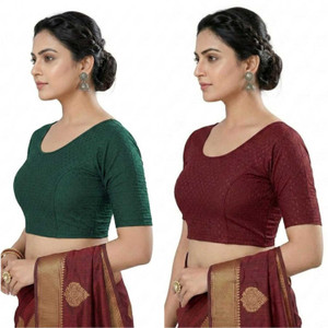 LAMBODAR TEXTILES U-Neck Women Blouse