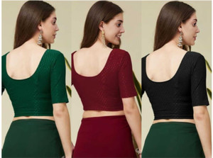 PT PRIYANKA TEXTILES U-Neck Women Blouse