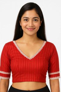 Agomoni V-Neck Women Blouse