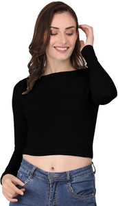 THE BLAZZE Boat Neck Women Blouse