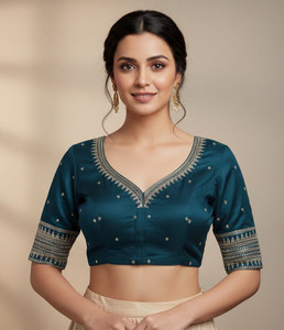 ApexAura V-Neck Women Blouse