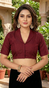 NURBOUTIQUE V-Neck Women Blouse
