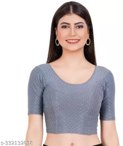 Buy Scube Designs Women Grey Cotton Lycra Blouse Online at Best Prices in  India - JioMart.