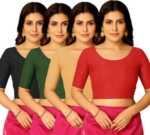 denbe Round Neck Women Blouse