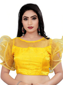 SILKZA Round Neck Women Blouse