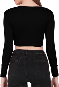 THE BLAZZE Boat Neck Women Blouse