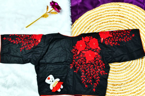 Sathi Creation Boat Neck Women Blouse