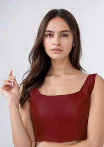 MK WOMENS Square Neck Women Blouse